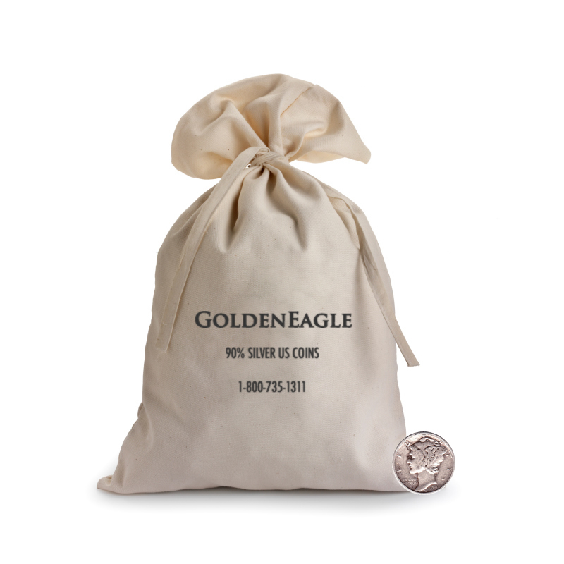bag of silver dimes