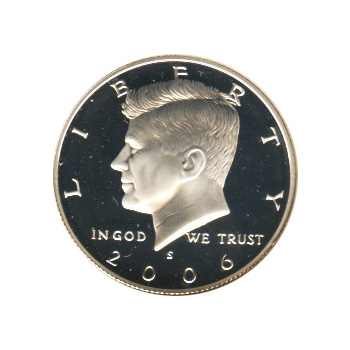 2004 S Silver Proof Kennedy Half Dollar Uncirculated 90/% SILVER U.S Mint
