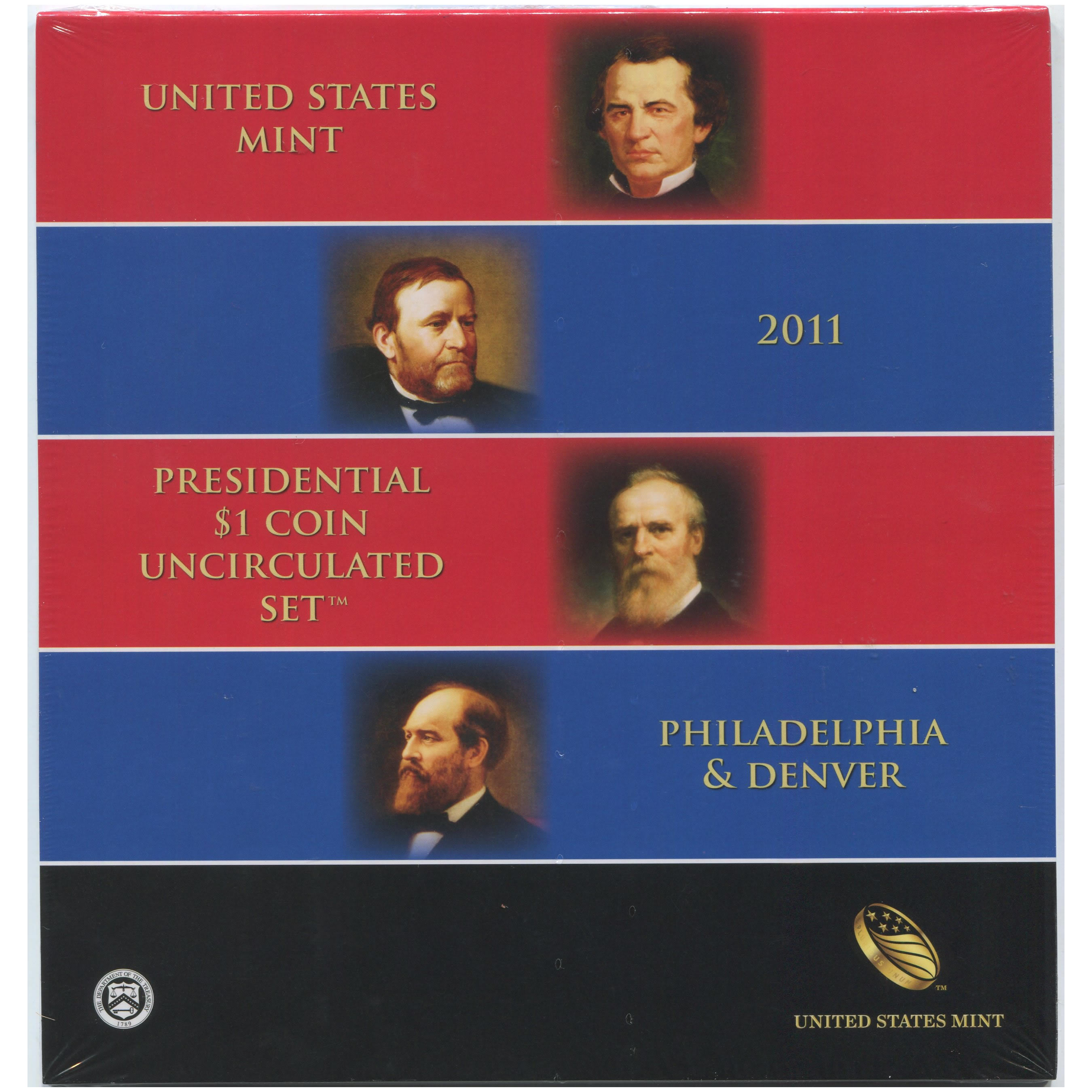 2011 Presidential $1 Coin Uncirculated Set | Golden Eagle Coins