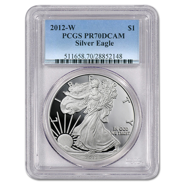 Certified Proof Silver Eagle 2006-W PR70DCAM PCGS