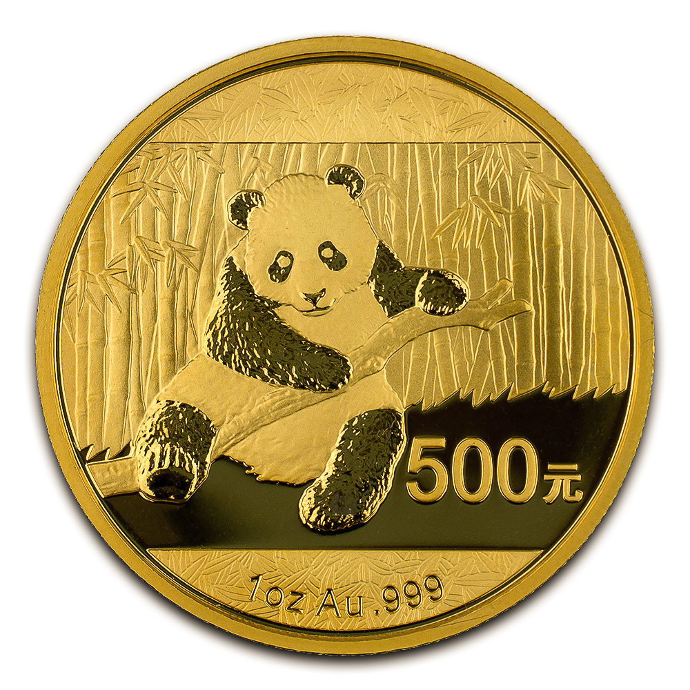 Chinese Gold Panda 1 Ounce 2014 | Golden Eagle Coins
