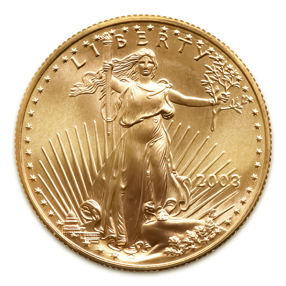 2010 1//10 oz Gold American Eagle BU