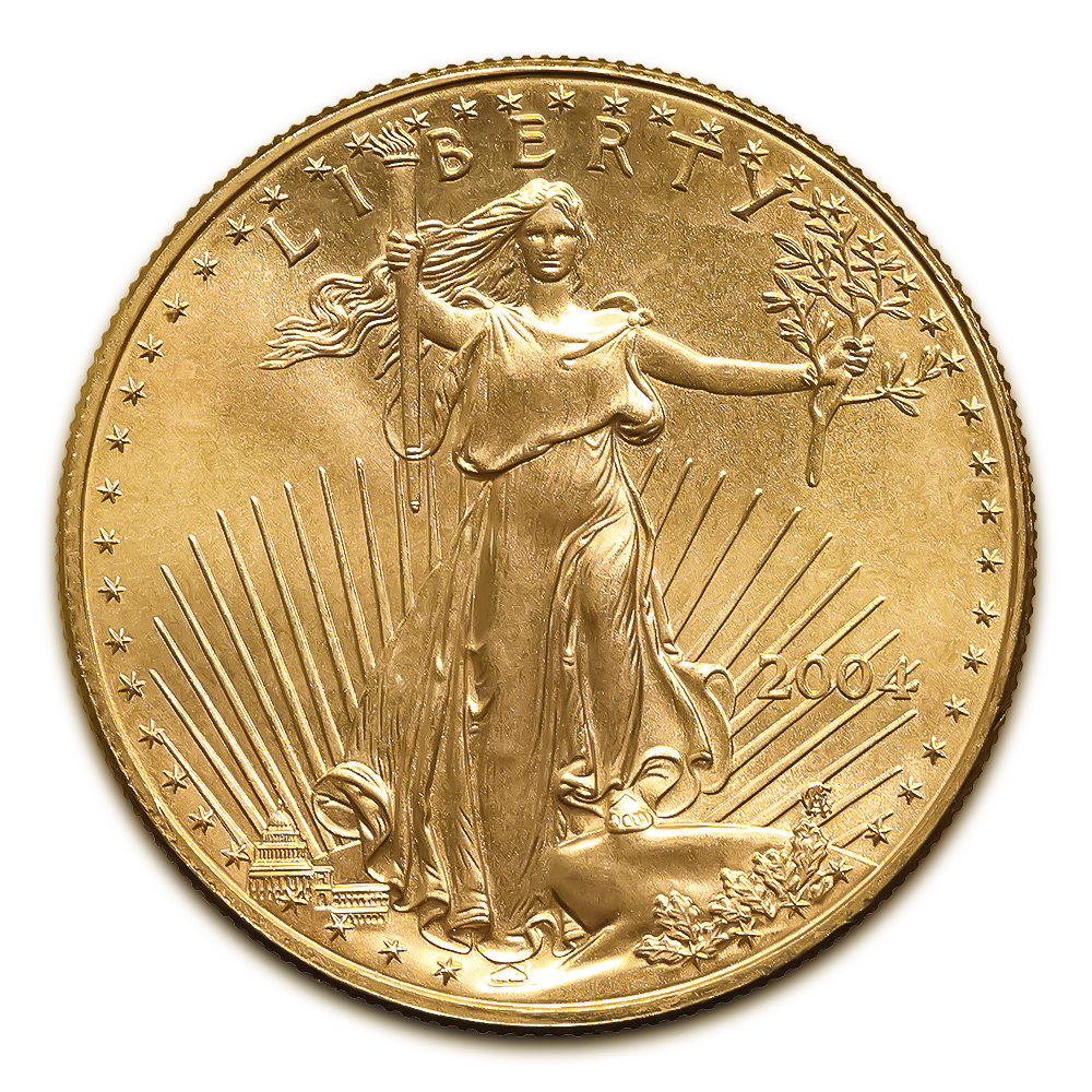 2004 American Gold Eagle 1/4 oz Uncirculated | Golden Eagle Coins