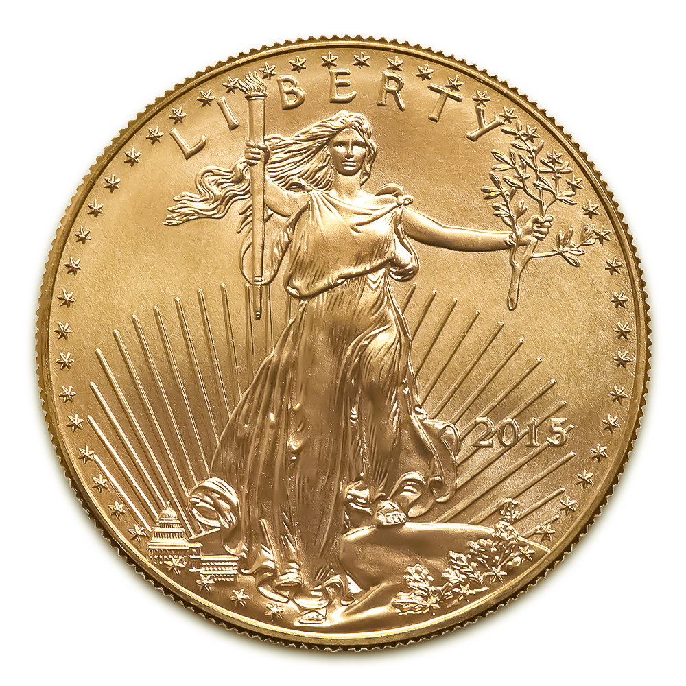 2015 1/10 oz Gold Eagle | Golden Eagle Coins