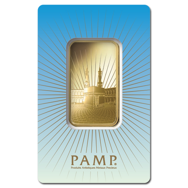 Pamp Suisse 1 Ounce Gold Bar Ka Bah Mecca Golden Eagle Coins Pamp Suisse 1 Ounce Gold Bar Ka Bah Mecca