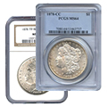 1890-1921 Certified Morgan Dollars