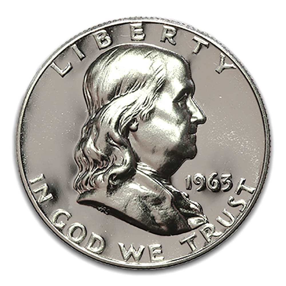Proof Franklin Half Dollars
