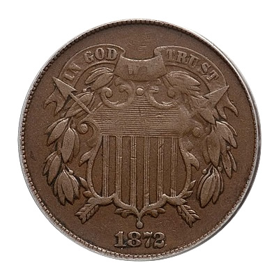 Two Cent Pieces Very Fine
