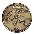 2009 Bronze Christmas Coins & Bars