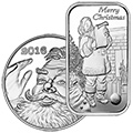 2016 Silver Christmas Coins & Bars