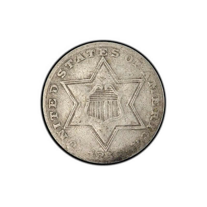 Three Cent Silver Very Fine Three Cent Silver Very Fine