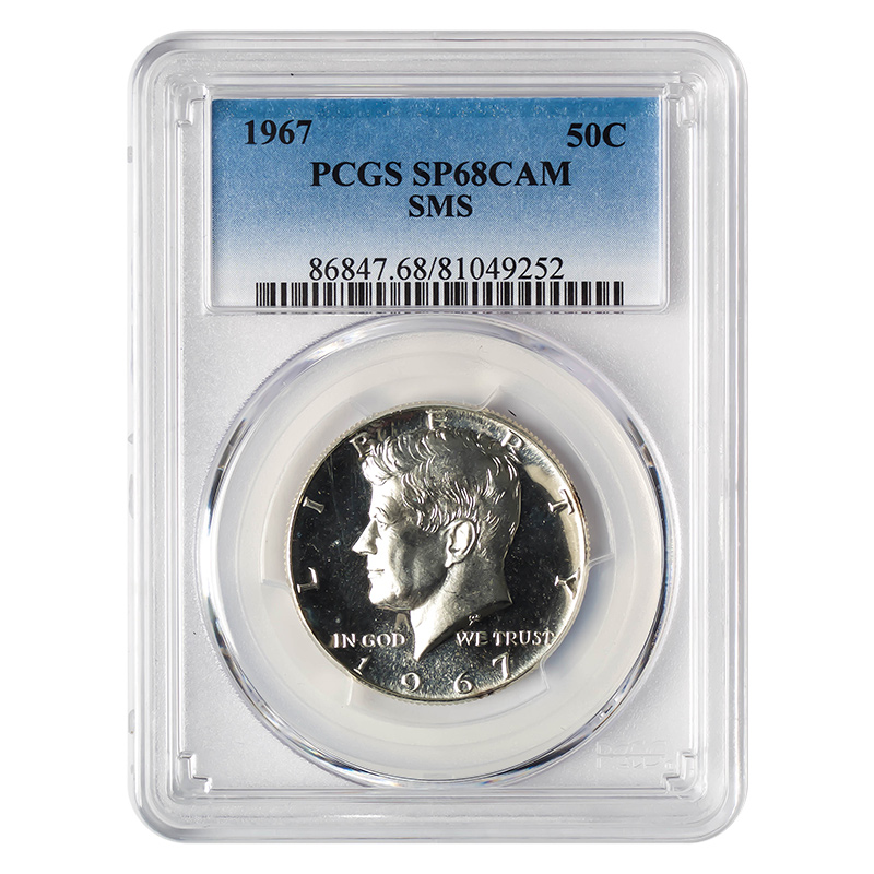Certified Kennedy Half Dollars