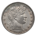 Barber Half Dollars Almost Uncirculated