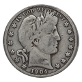 Barber Half Dollars Very Good
