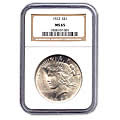 Certified Peace Dollars