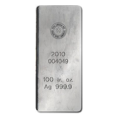 Royal Canadian Mint Silver Bars