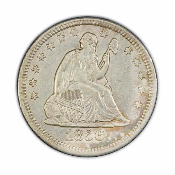 Seated Liberty Quarters Almost Uncirculated