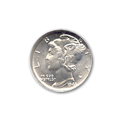 Uncirculated Mercury Dimes