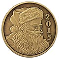 2015 Bronze Christmas Coins & Bars 2015 Bronze Christmas Coins & Bars