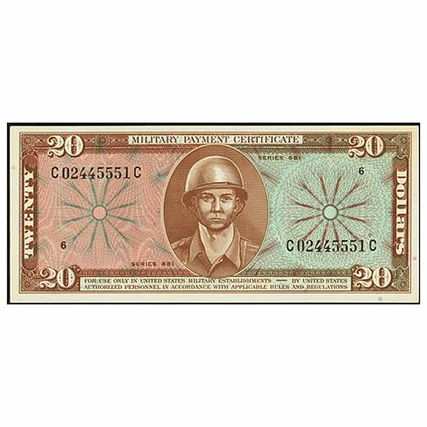 Military Payment Certificates Military Payment Certificates