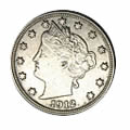 Liberty V Nickels Almost Uncirculated