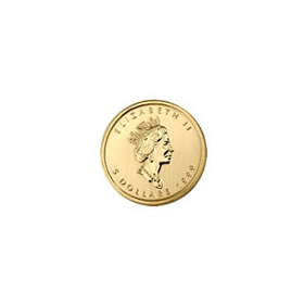 1/20 oz Canadian Gold Maple Leaf Uncirculated - Random Year