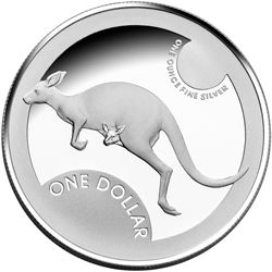 Australian Kangaroo 1 oz. Silver 2006