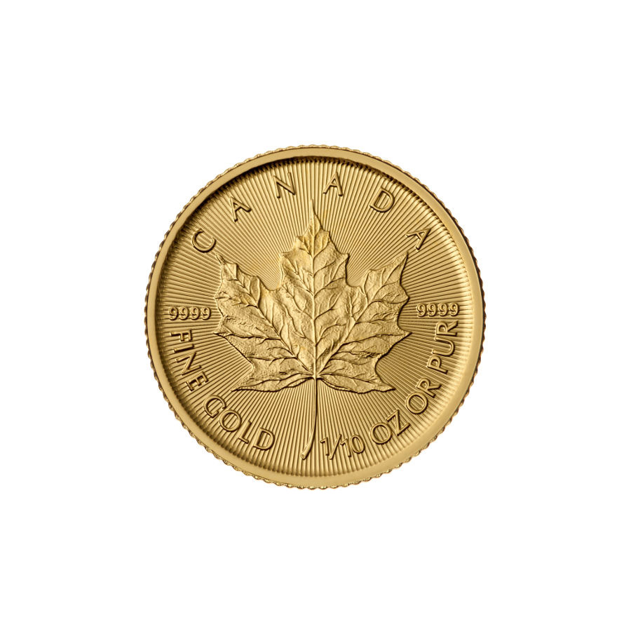 2016 1/10 oz Canadian Gold Maple Leaf Uncirculated