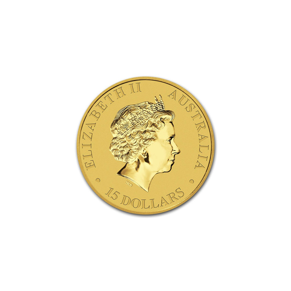 Reverse - 2016 Australia Gold Kangaroo 1/10 oz