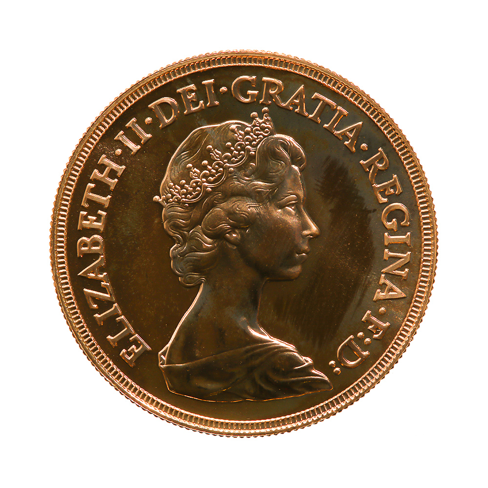 Great Britain 5lb Five Pound Uncirculated Gold Coin Weight 1177 Dates Our Choice