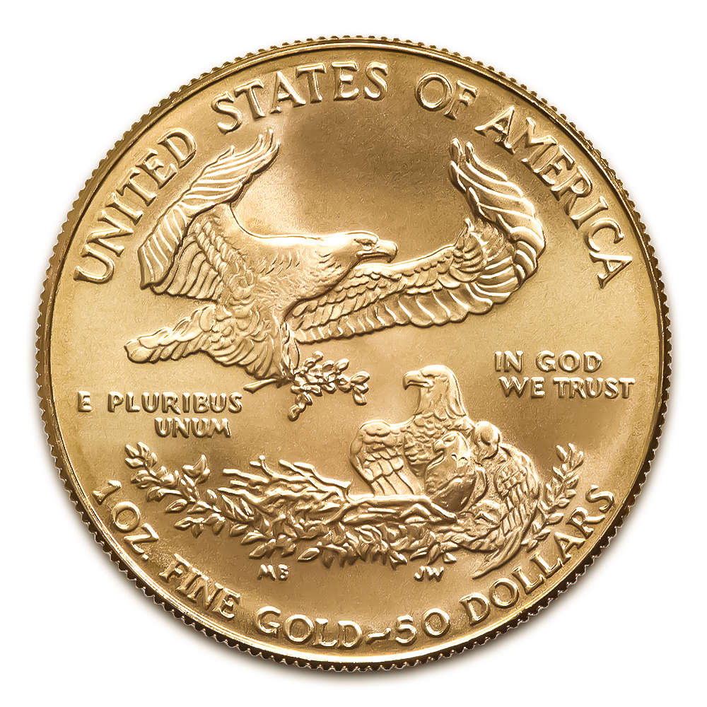 1987 American Gold Eagle 1 oz Uncirculated Golden Eagle Coins