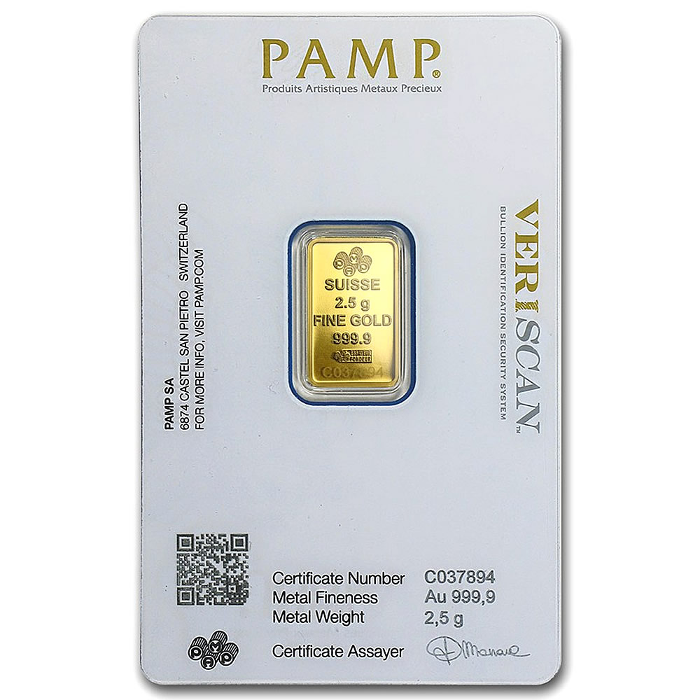 PAMP Suisse 2 5 Gram Gold Bar Golden Eagle Coins pamp-suisse-2-5-gram-gold-bar-golden-eagle-coins