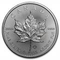 2016 1 Oz silver Maple Leaf Canada  Front