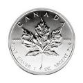 1996 1 Oz silver Maple Leaf Canada  Front